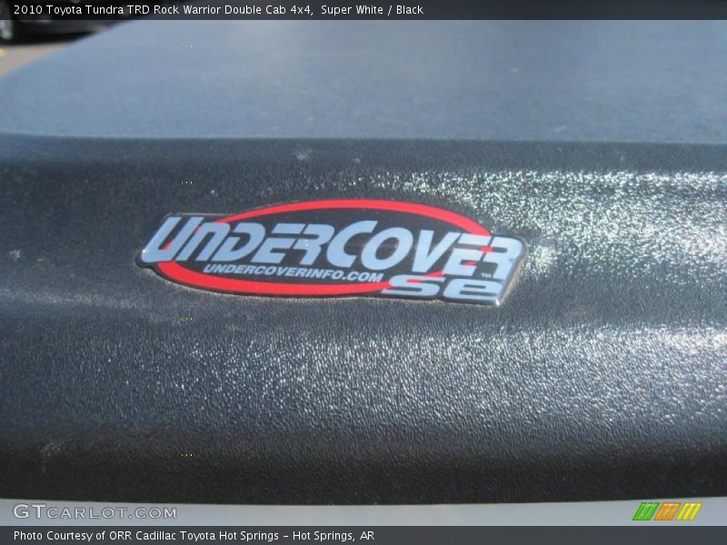 Super White / Black 2010 Toyota Tundra TRD Rock Warrior Double Cab 4x4