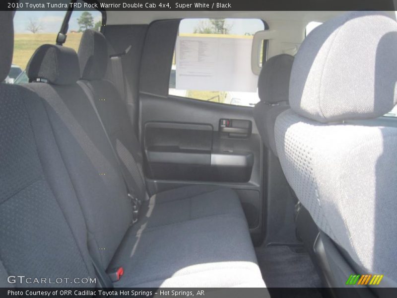 Super White / Black 2010 Toyota Tundra TRD Rock Warrior Double Cab 4x4