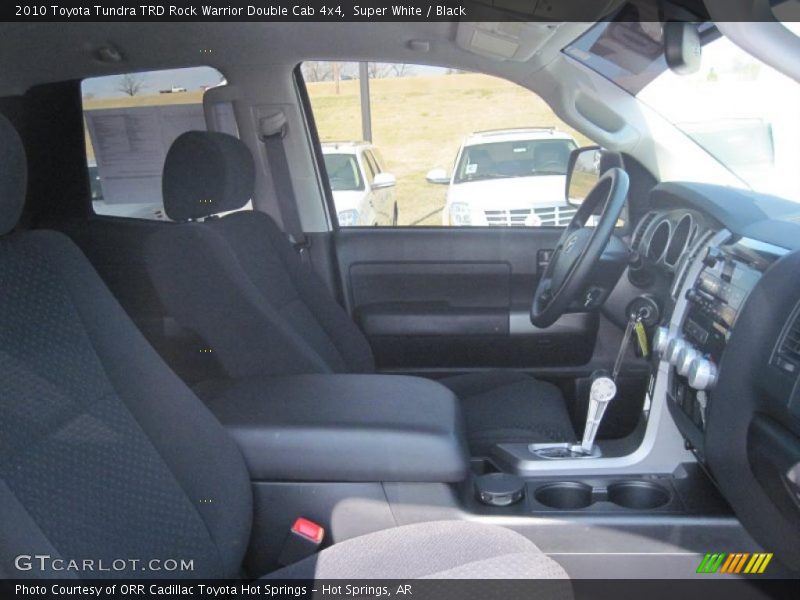 Super White / Black 2010 Toyota Tundra TRD Rock Warrior Double Cab 4x4