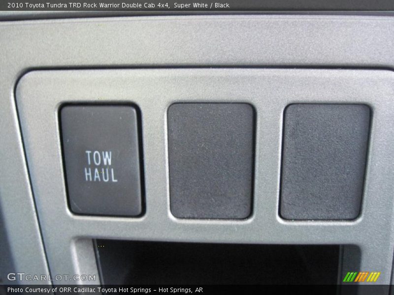 Super White / Black 2010 Toyota Tundra TRD Rock Warrior Double Cab 4x4