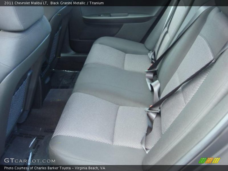 Black Granite Metallic / Titanium 2011 Chevrolet Malibu LT