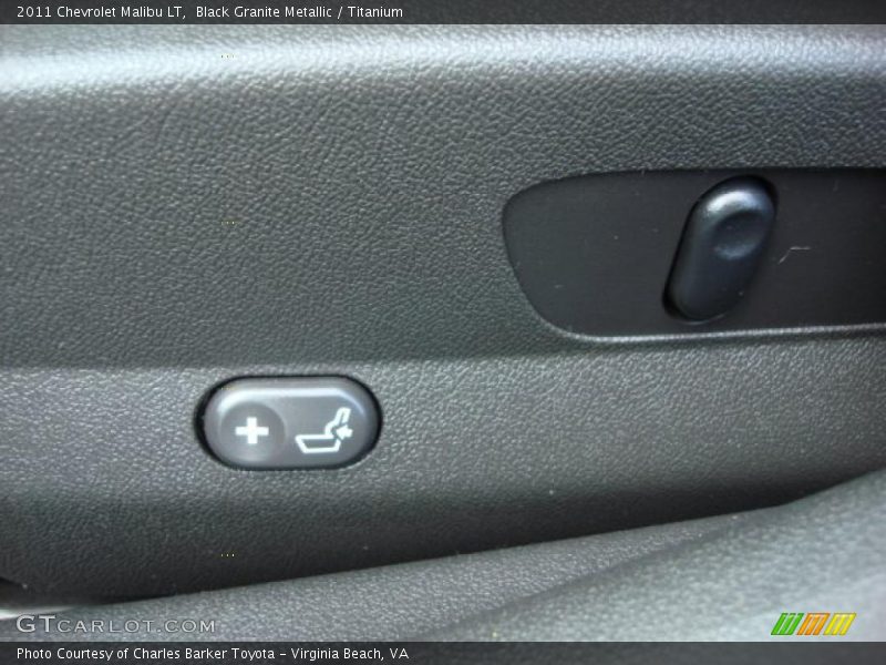 Black Granite Metallic / Titanium 2011 Chevrolet Malibu LT