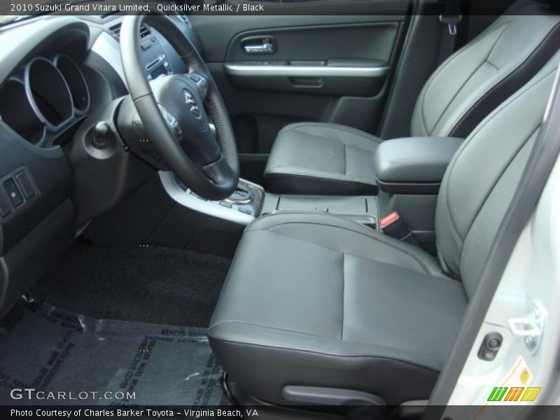  2010 Grand Vitara Limited Black Interior
