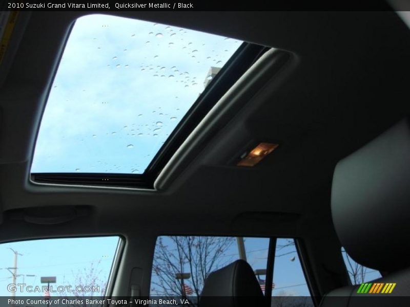 Quicksilver Metallic / Black 2010 Suzuki Grand Vitara Limited