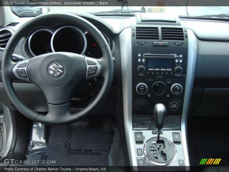 Quicksilver Metallic / Black 2010 Suzuki Grand Vitara Limited
