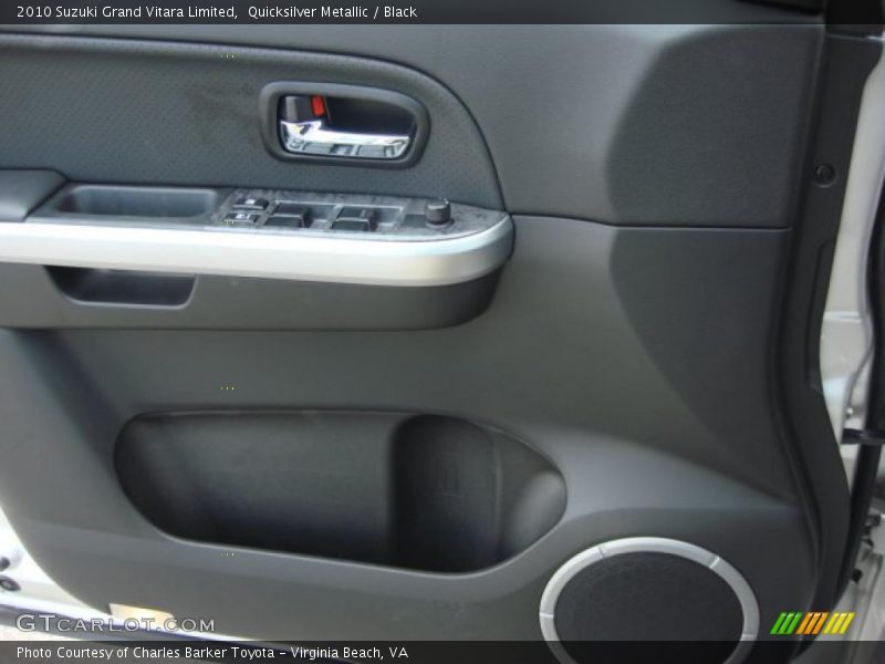 Quicksilver Metallic / Black 2010 Suzuki Grand Vitara Limited