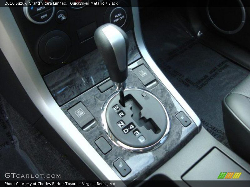  2010 Grand Vitara Limited 5 Speed Automatic Shifter