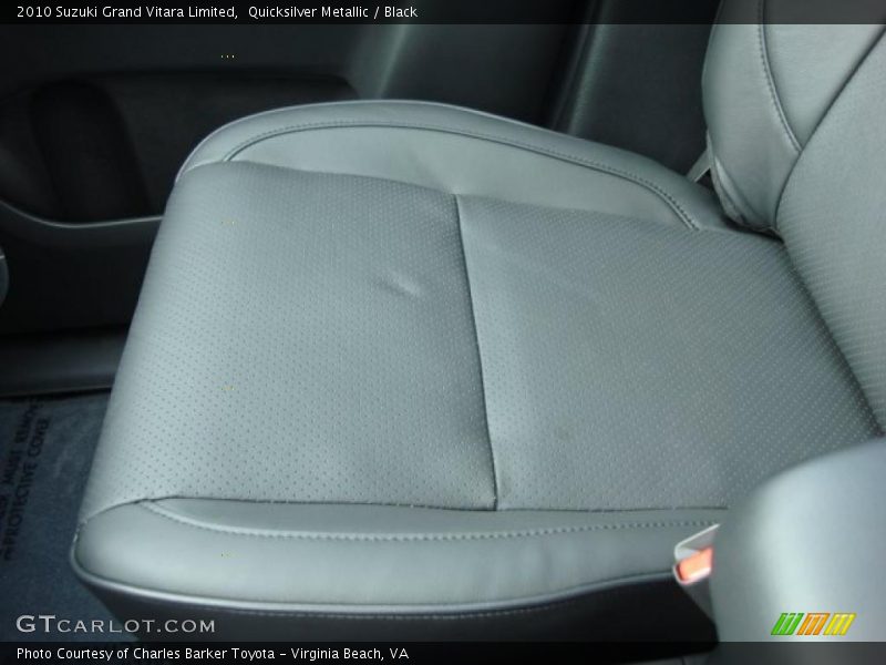 Quicksilver Metallic / Black 2010 Suzuki Grand Vitara Limited
