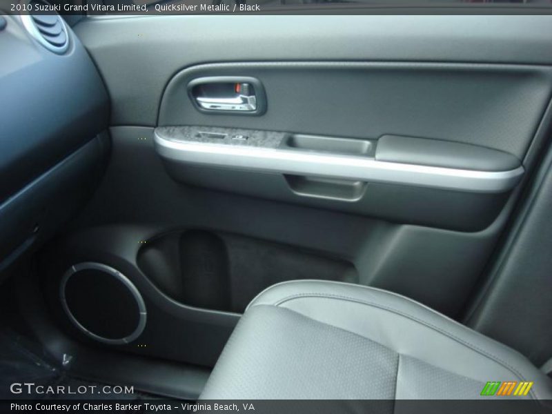 Quicksilver Metallic / Black 2010 Suzuki Grand Vitara Limited