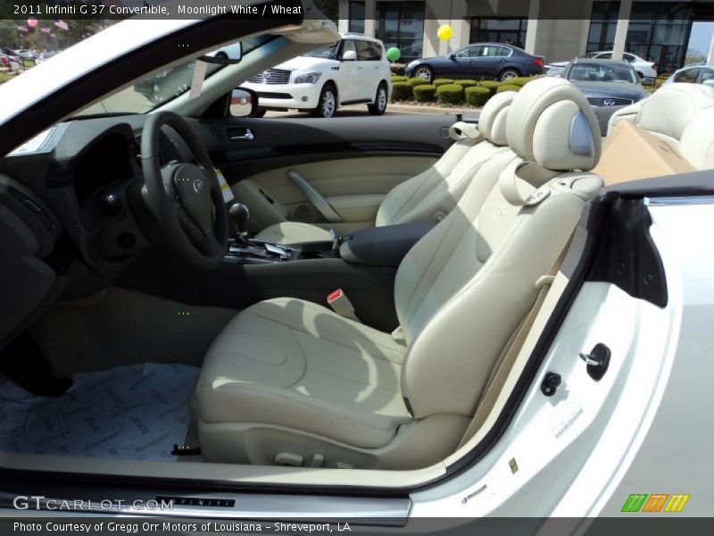  2011 G 37 Convertible Wheat Interior