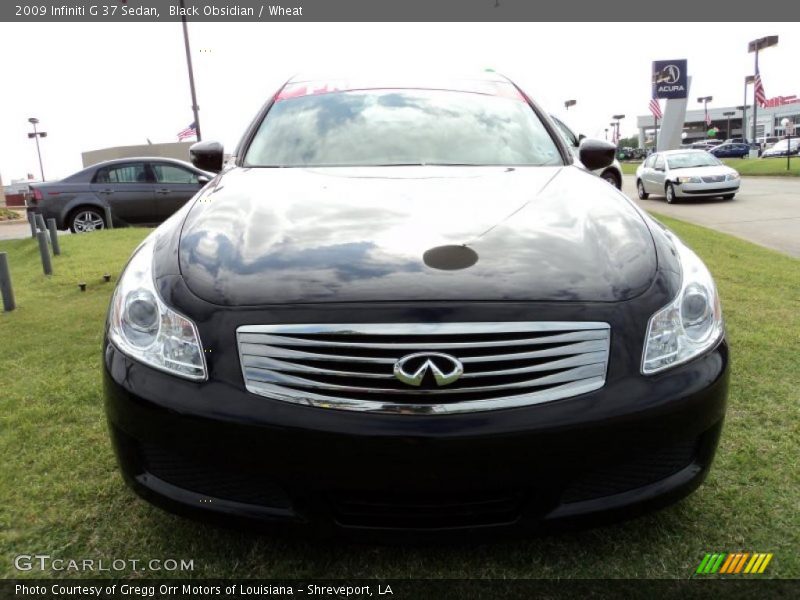 Black Obsidian / Wheat 2009 Infiniti G 37 Sedan