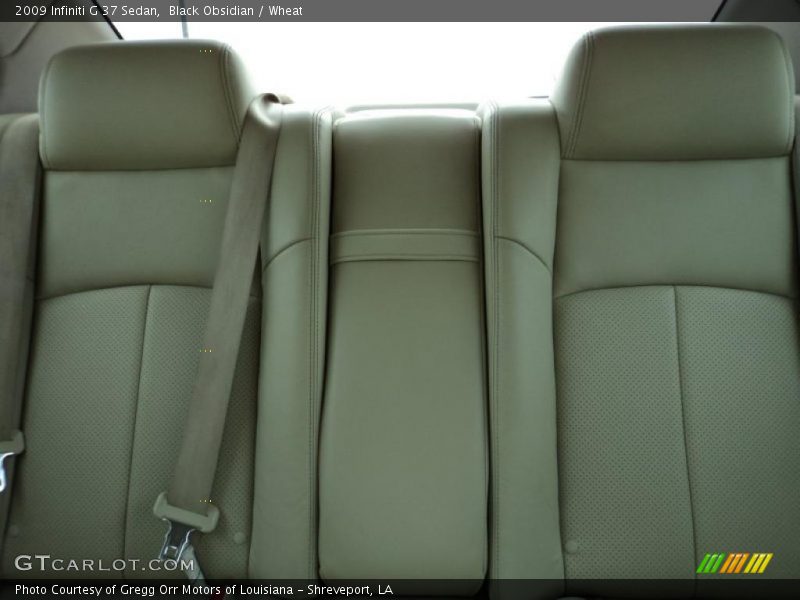 Black Obsidian / Wheat 2009 Infiniti G 37 Sedan