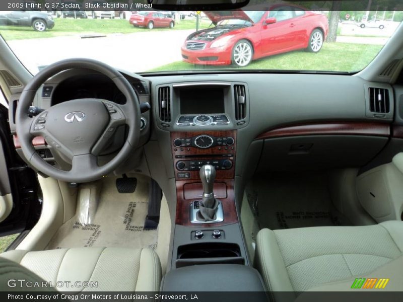 Black Obsidian / Wheat 2009 Infiniti G 37 Sedan