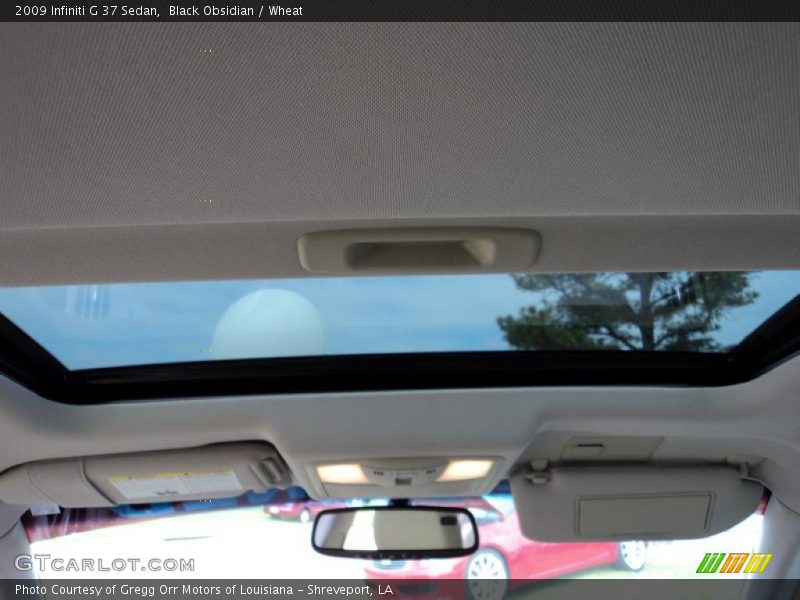 Black Obsidian / Wheat 2009 Infiniti G 37 Sedan