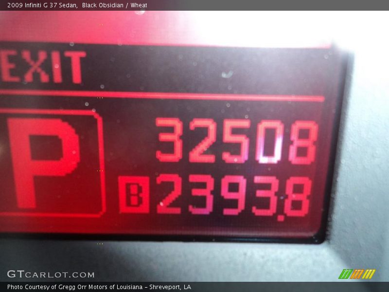 Black Obsidian / Wheat 2009 Infiniti G 37 Sedan