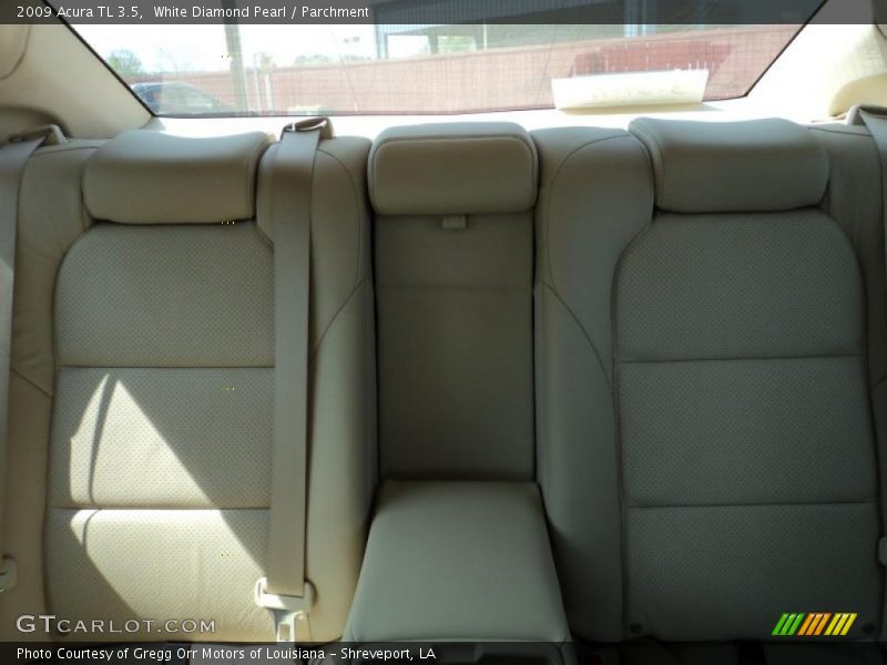 White Diamond Pearl / Parchment 2009 Acura TL 3.5