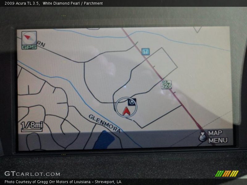 White Diamond Pearl / Parchment 2009 Acura TL 3.5
