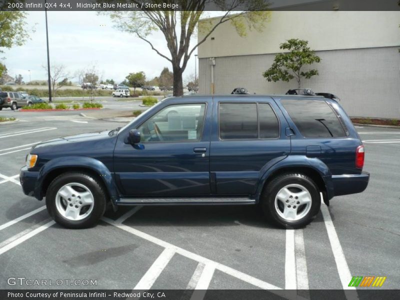  2002 QX4 4x4 Midnight Blue Metallic