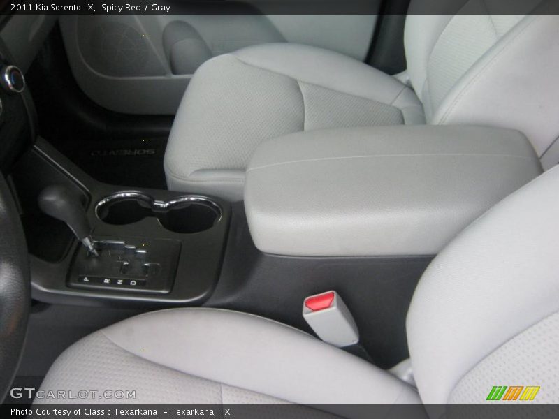 Spicy Red / Gray 2011 Kia Sorento LX