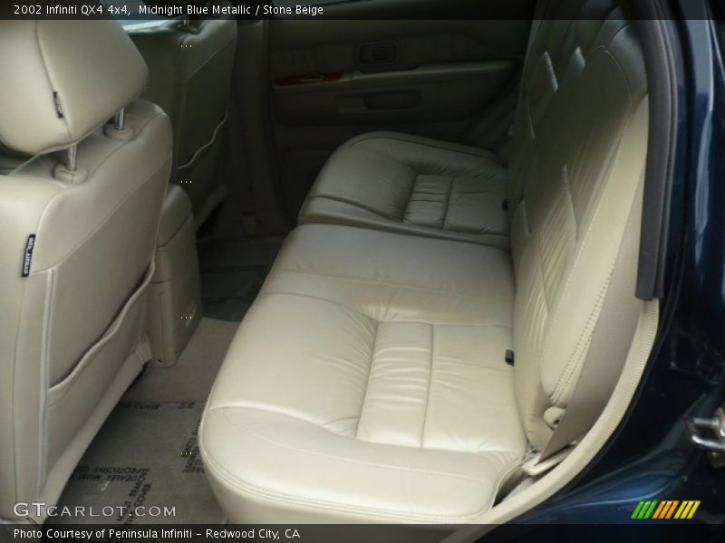  2002 QX4 4x4 Stone Beige Interior