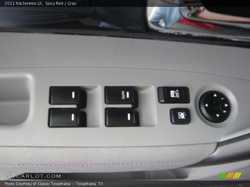 Spicy Red / Gray 2011 Kia Sorento LX