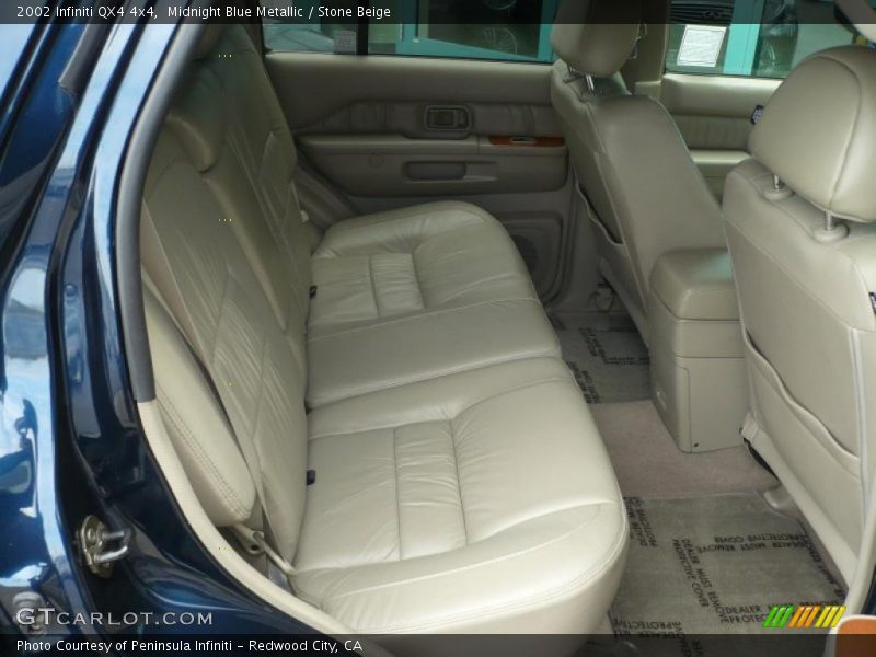  2002 QX4 4x4 Stone Beige Interior