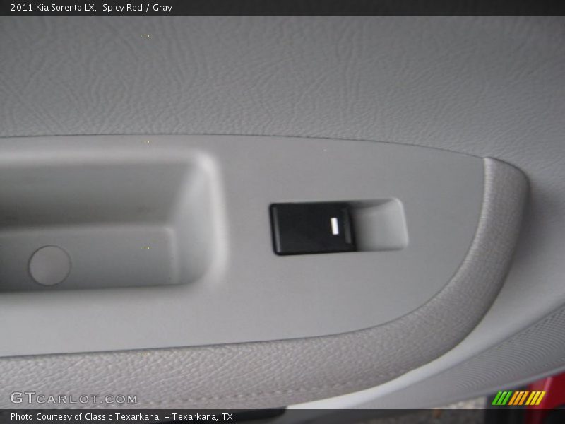 Spicy Red / Gray 2011 Kia Sorento LX