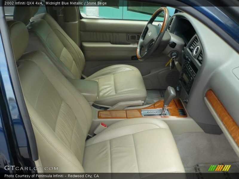  2002 QX4 4x4 Stone Beige Interior