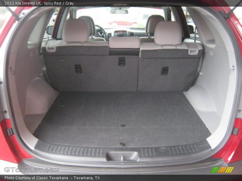 Spicy Red / Gray 2011 Kia Sorento LX