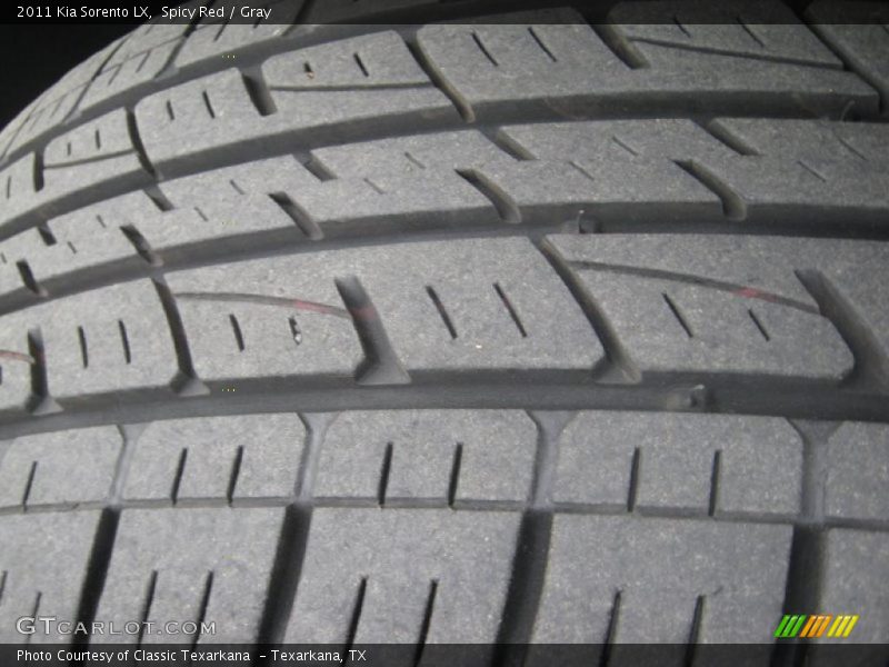 Spicy Red / Gray 2011 Kia Sorento LX