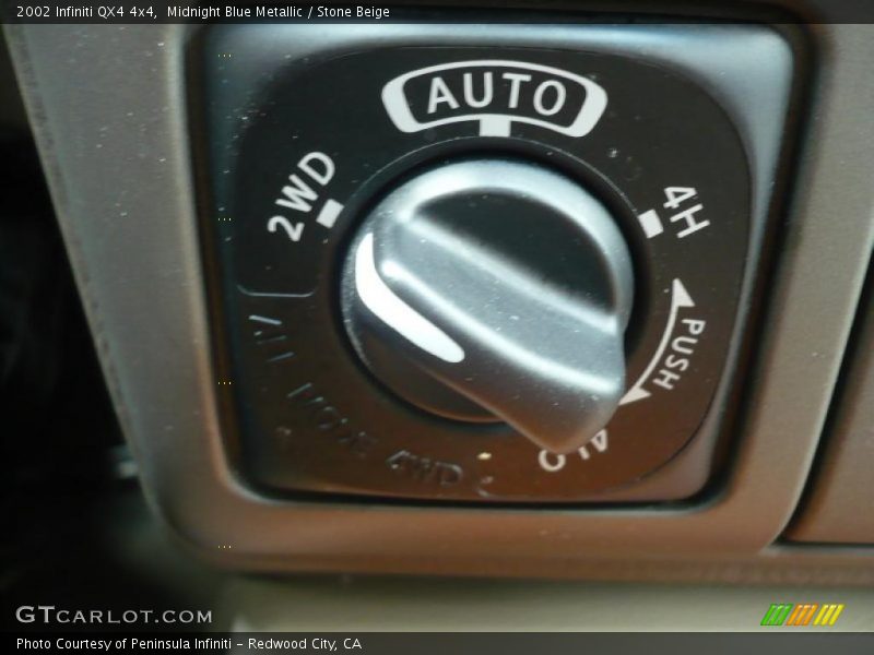 Controls of 2002 QX4 4x4