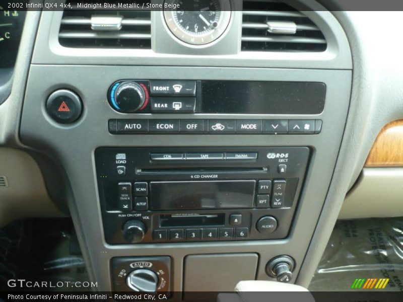 Controls of 2002 QX4 4x4