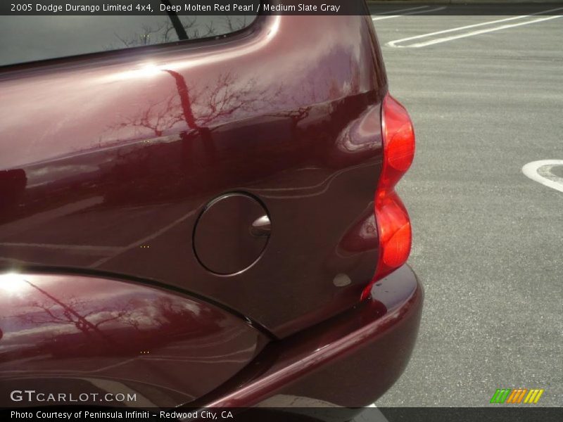 Deep Molten Red Pearl / Medium Slate Gray 2005 Dodge Durango Limited 4x4
