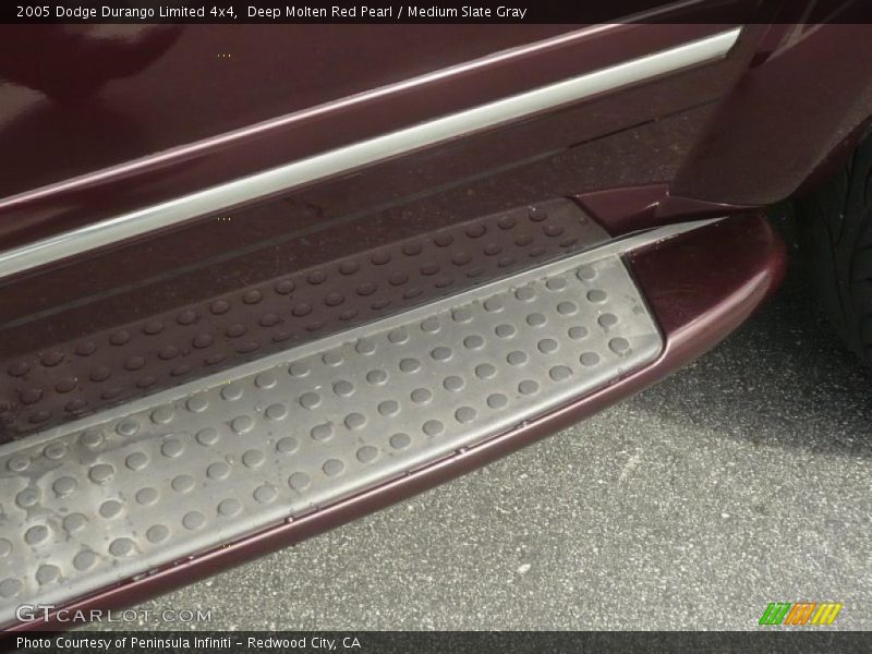 Deep Molten Red Pearl / Medium Slate Gray 2005 Dodge Durango Limited 4x4