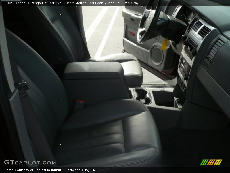 Deep Molten Red Pearl / Medium Slate Gray 2005 Dodge Durango Limited 4x4