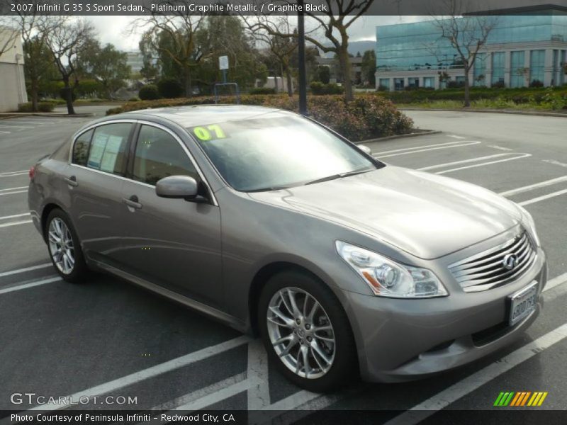  2007 G 35 S Sport Sedan Platinum Graphite Metallic