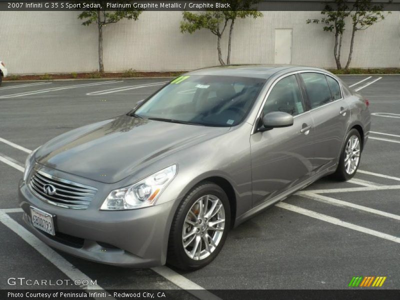 Front 3/4 View of 2007 G 35 S Sport Sedan