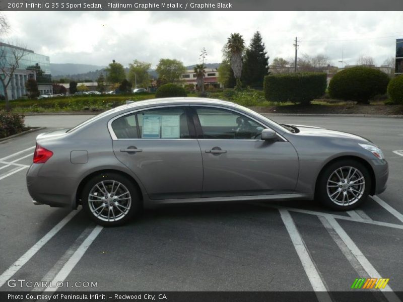 Platinum Graphite Metallic / Graphite Black 2007 Infiniti G 35 S Sport Sedan