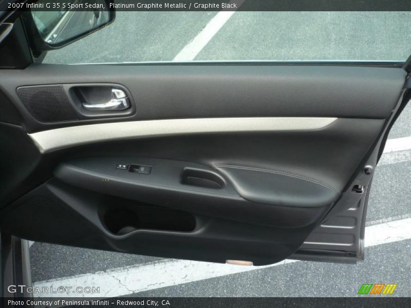 Platinum Graphite Metallic / Graphite Black 2007 Infiniti G 35 S Sport Sedan