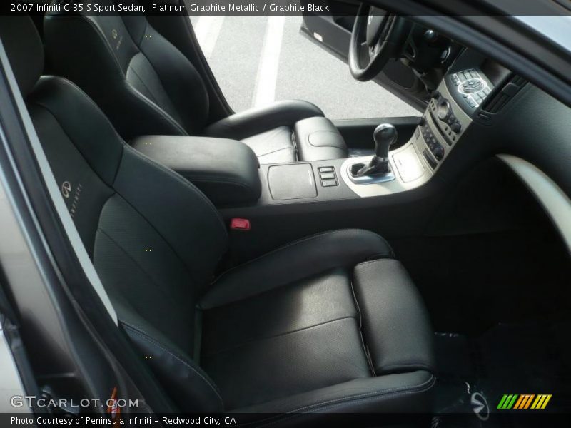 Platinum Graphite Metallic / Graphite Black 2007 Infiniti G 35 S Sport Sedan