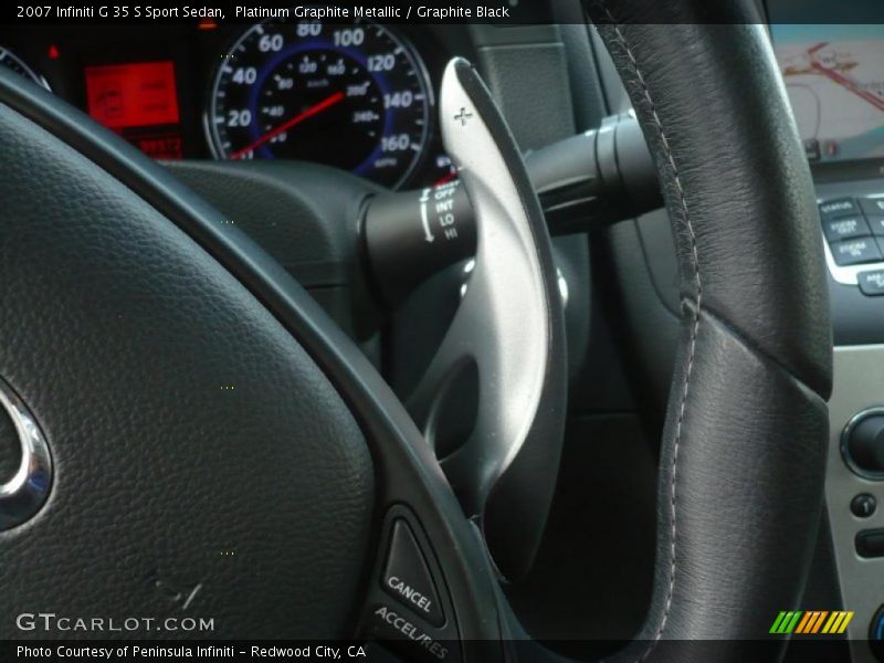  2007 G 35 S Sport Sedan 5 Speed Automatic Shifter