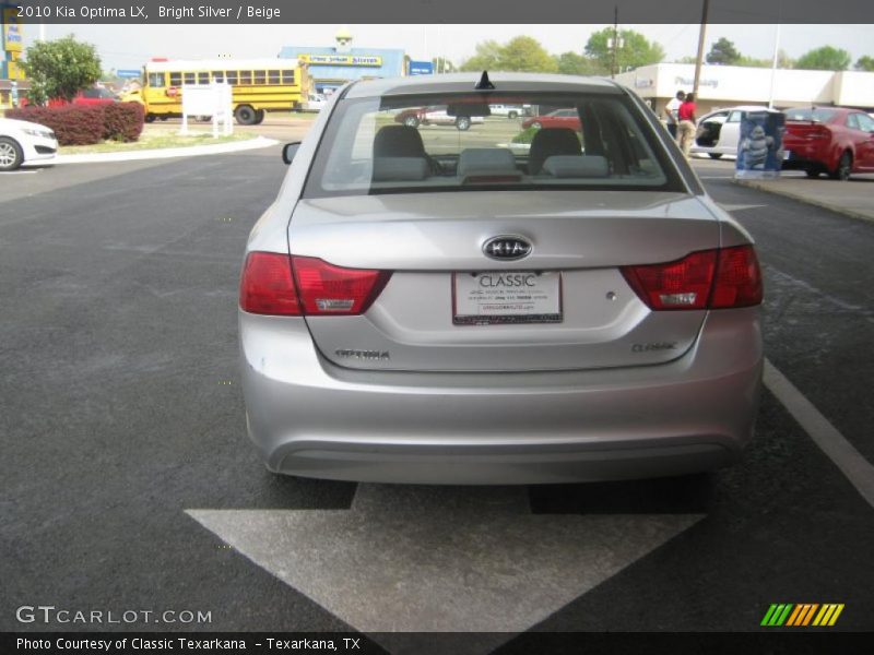 Bright Silver / Beige 2010 Kia Optima LX