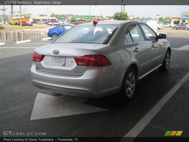 Bright Silver / Beige 2010 Kia Optima LX