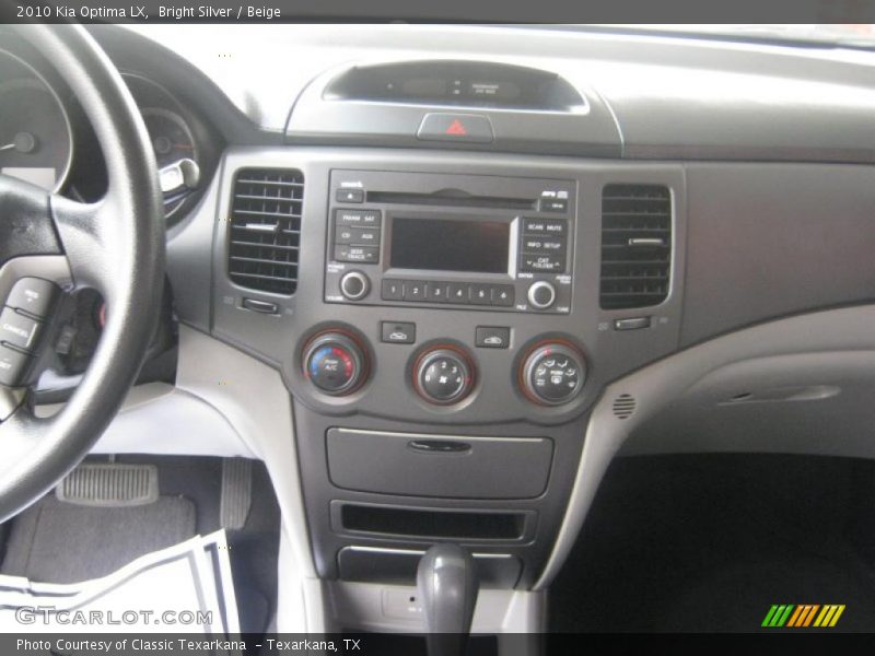 Bright Silver / Beige 2010 Kia Optima LX