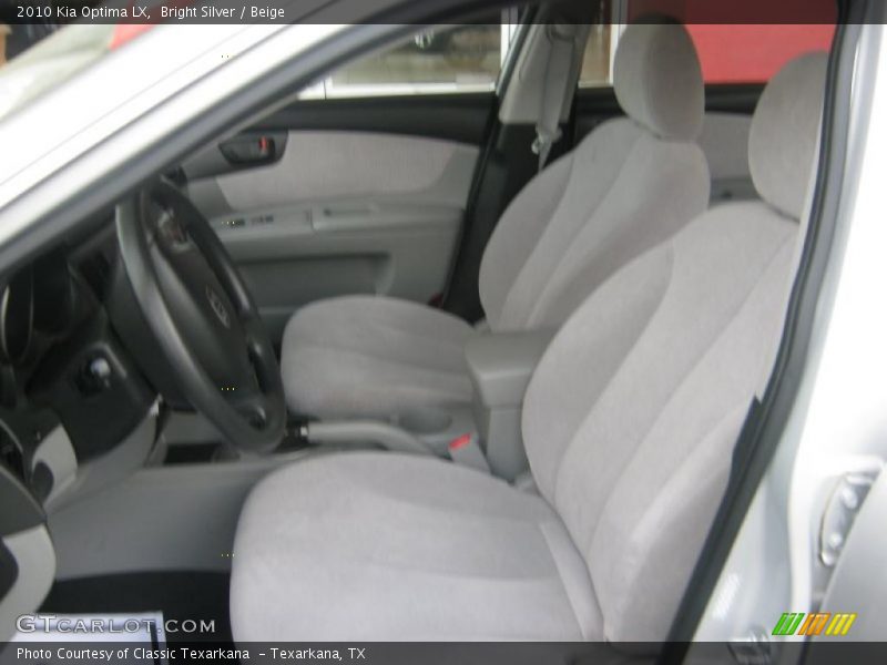 Bright Silver / Beige 2010 Kia Optima LX