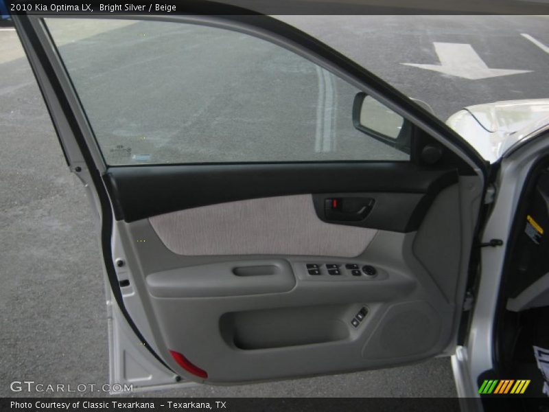 Bright Silver / Beige 2010 Kia Optima LX