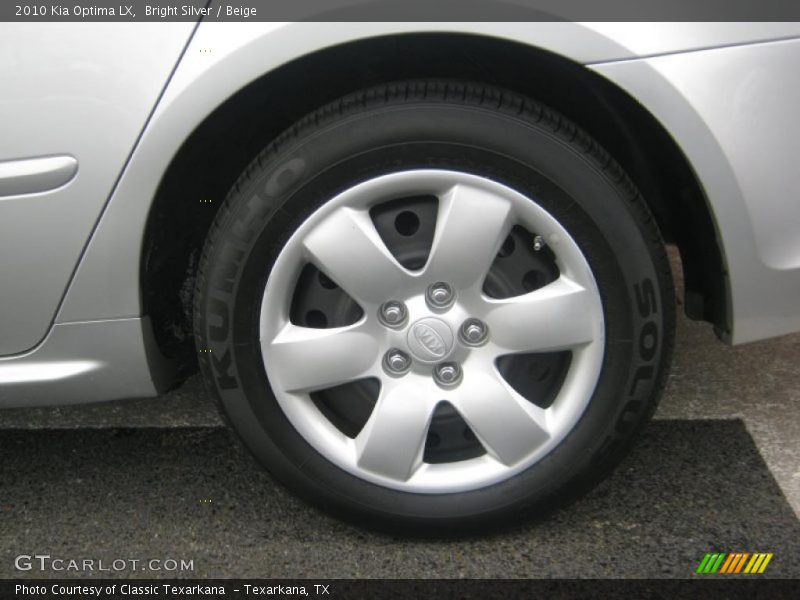 Bright Silver / Beige 2010 Kia Optima LX