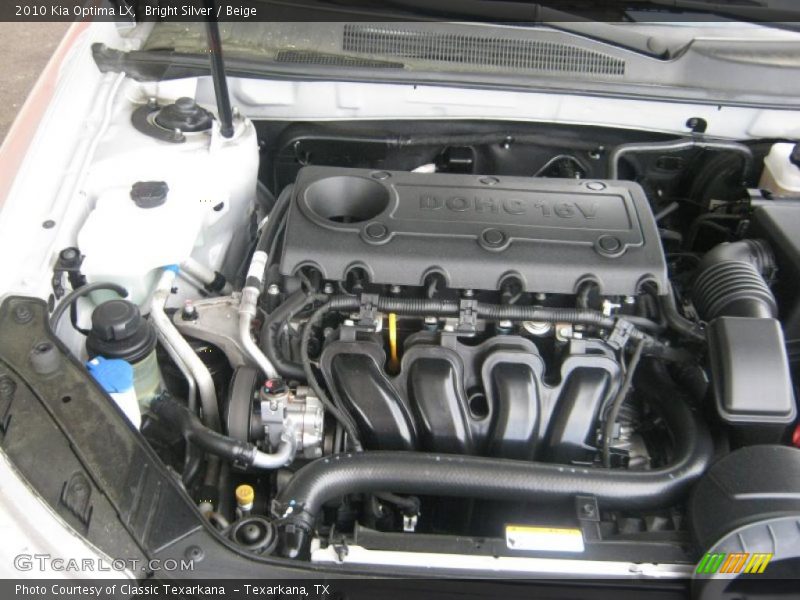 Bright Silver / Beige 2010 Kia Optima LX