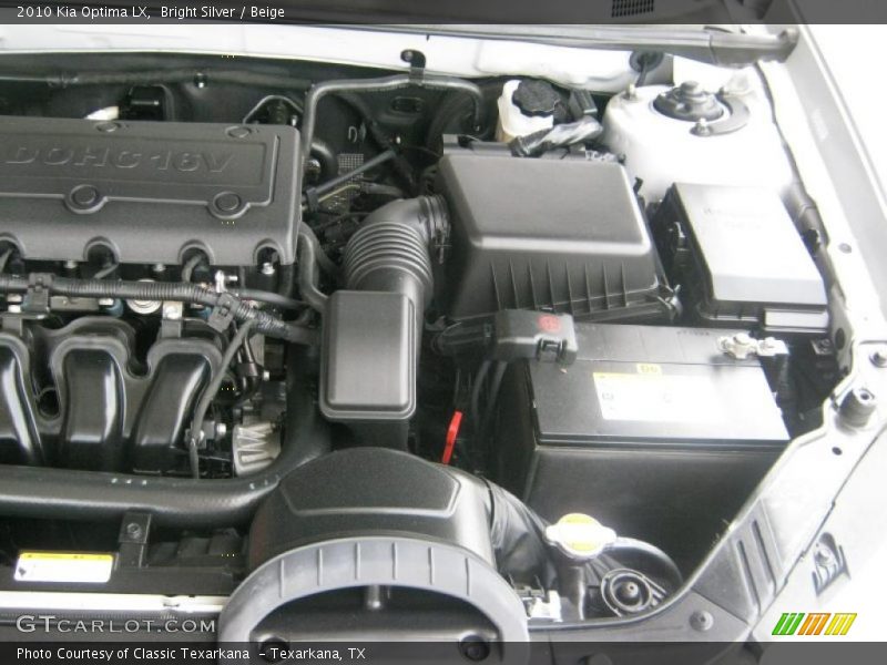 Bright Silver / Beige 2010 Kia Optima LX