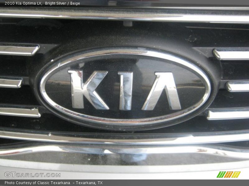 Bright Silver / Beige 2010 Kia Optima LX